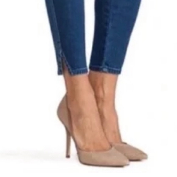 Mother The Vamp Spiked Heels To Tractor Wheels Jeans 26 Skinny Ankle Revolve - Picture 3 of 16